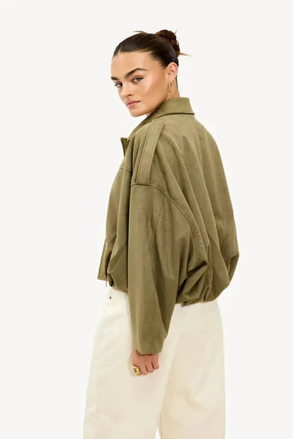 Elina | Suède Jacket