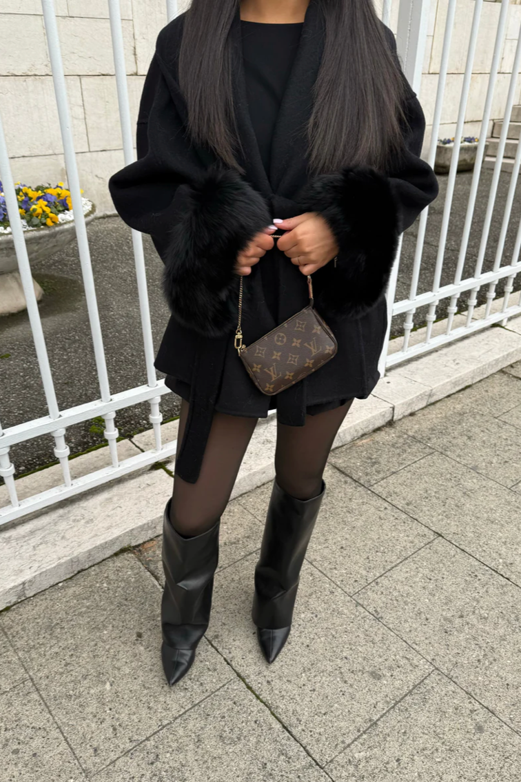 Ellie | Woolcoat With Fur