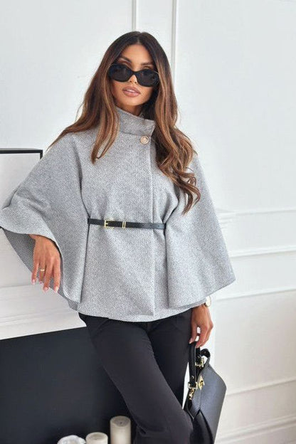 Maria | Cape Belt Coat