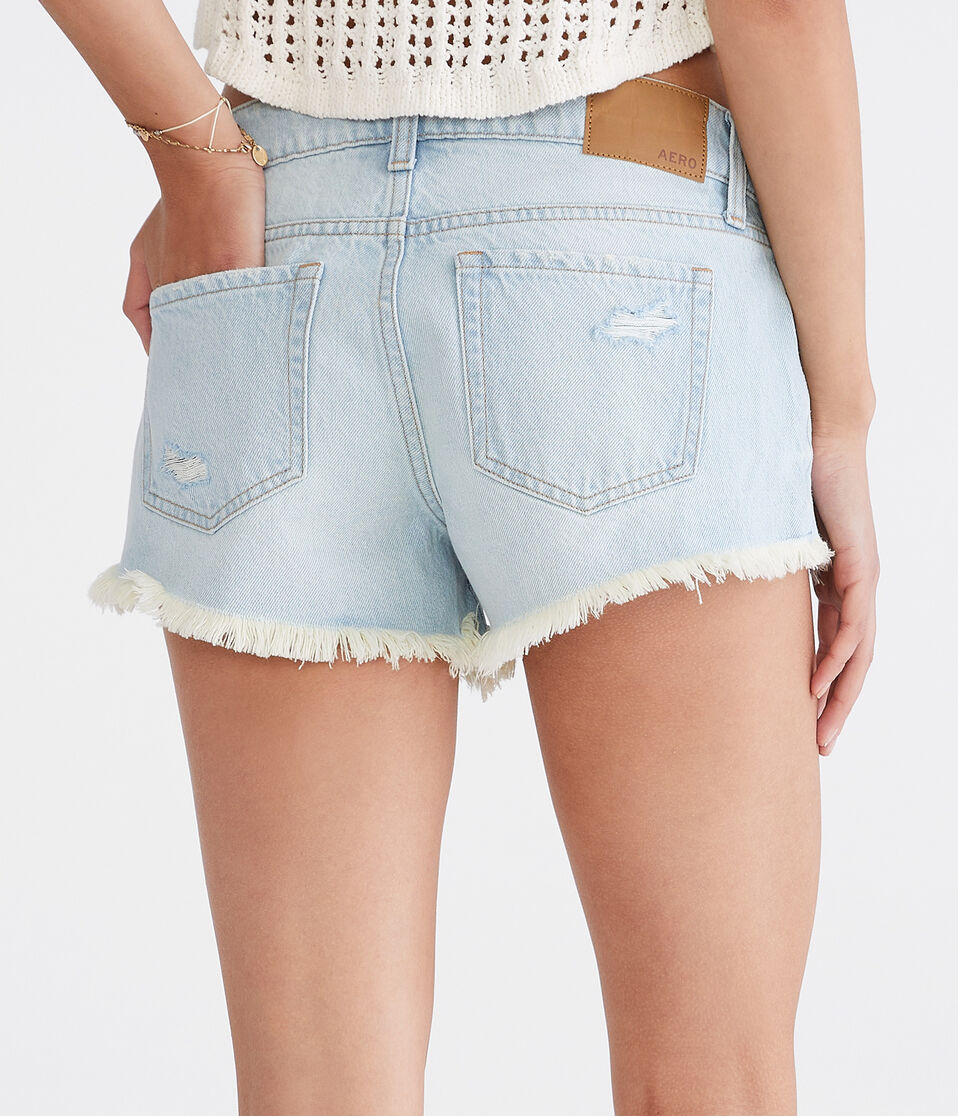 Denim Shorty Shorts